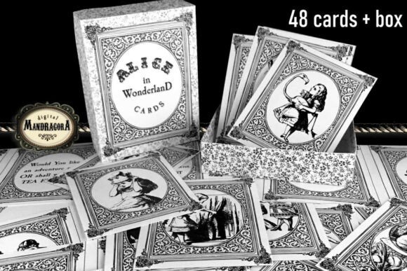 Alice Wonderland Ink Saver Cards Guide