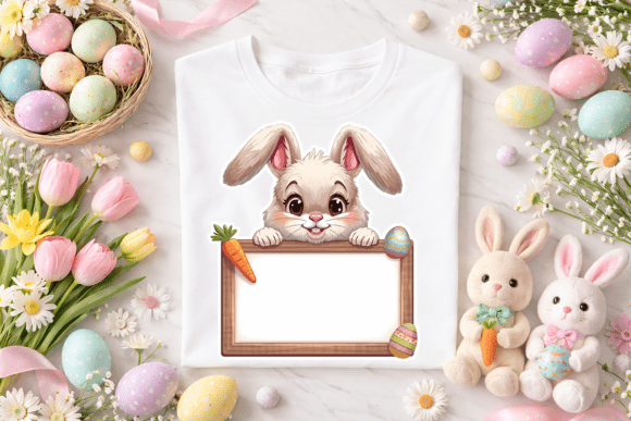 Personalized Easter Retro Bunny PNG: Elevating Custom Apparel and Digital Craft Trends